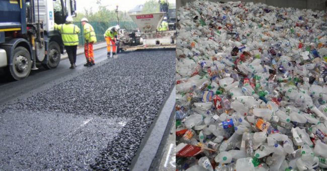 asfalt plastic