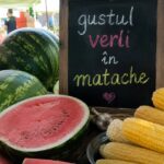 Piața Matache aduce gustul verii: pepene, porumb fiert și cinema în aer liber
